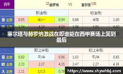 塞尔塔与赫罗纳激战在即谁能在西甲赛场上笑到最后